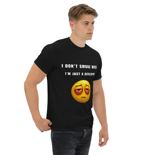 Tee-shirt I don't smoke Light