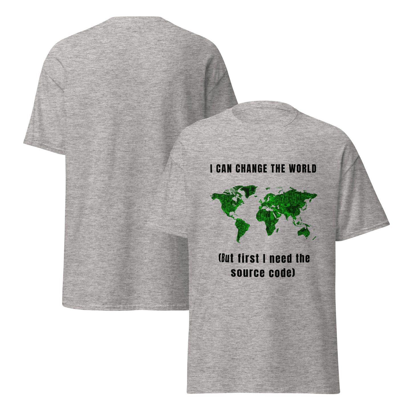 Tee-shirt Change the world