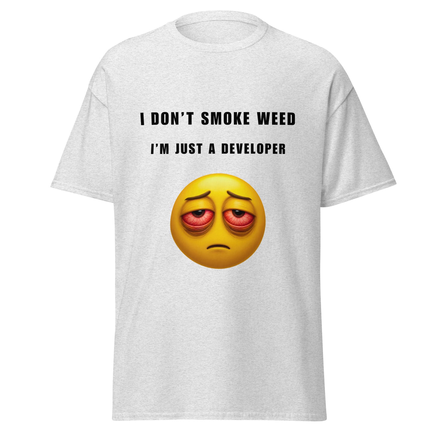 Tee-shirt I don't smoke Dark