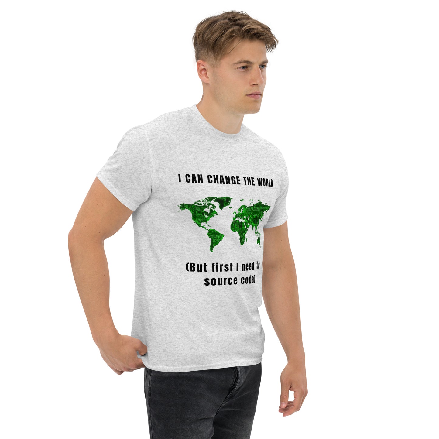 Tee-shirt Change the world