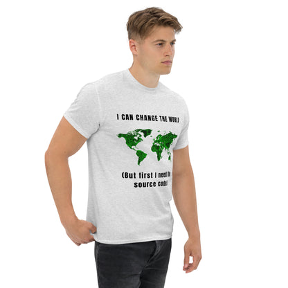 Tee-shirt Change the world