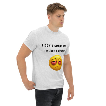 Tee-shirt I don't smoke Dark