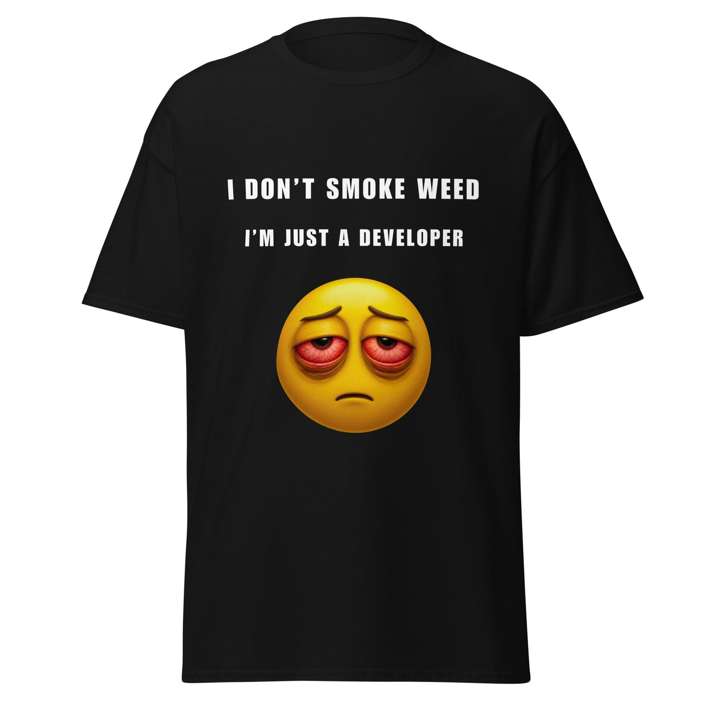 Tee-shirt I don't smoke Light