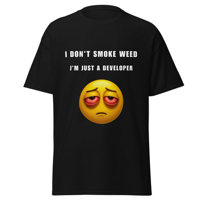Tee-shirt I don't smoke Light