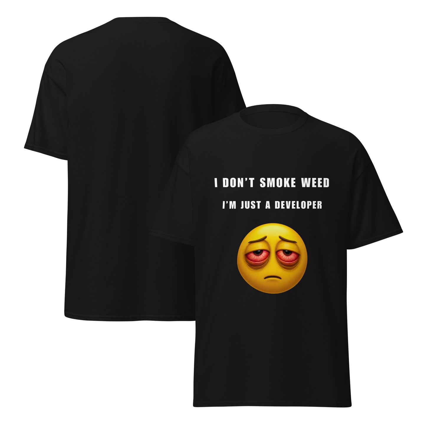 Tee-shirt I don't smoke Light