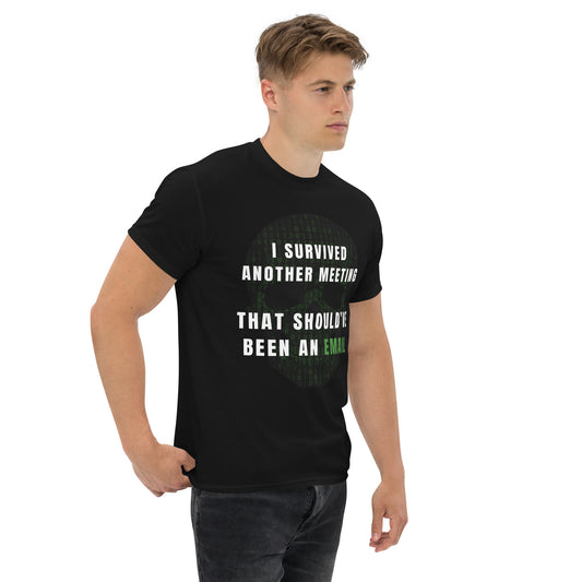 Tee-shirt Light I survived meeting