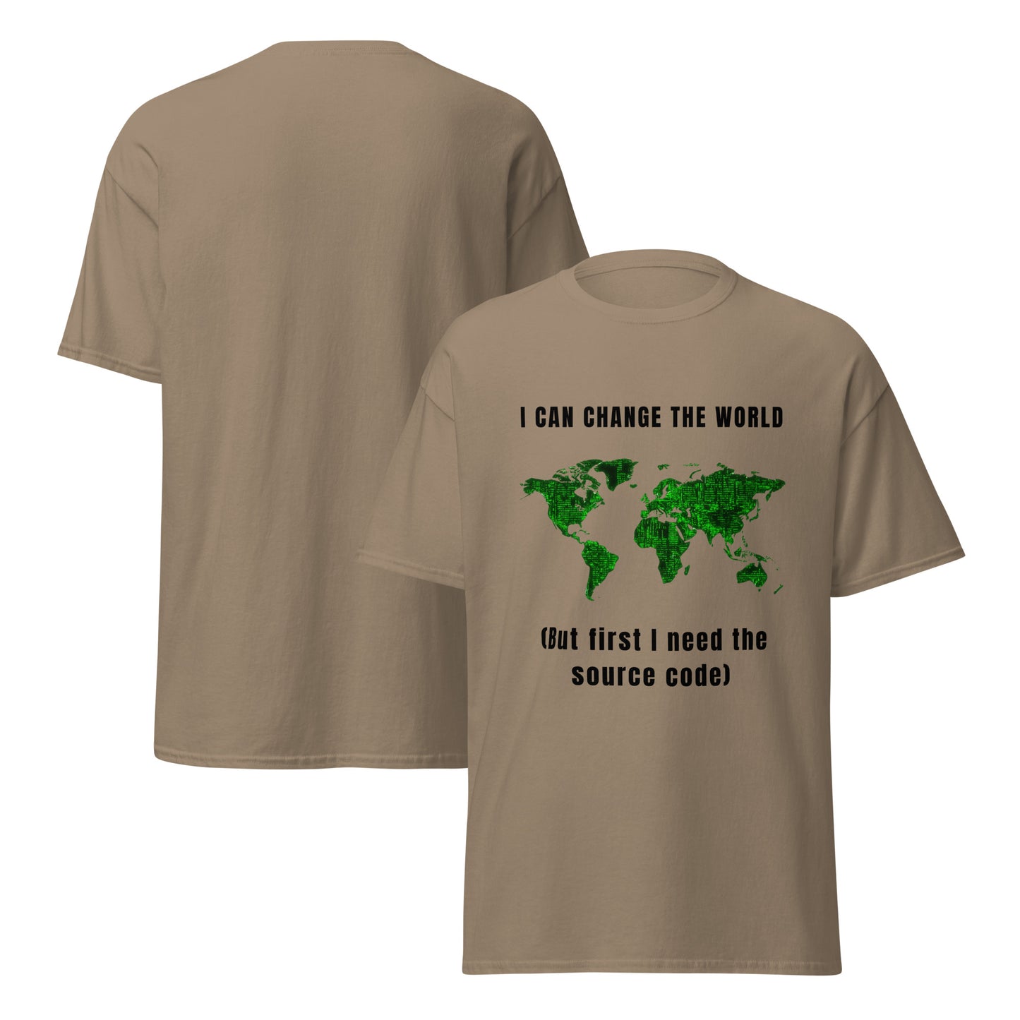 Tee-shirt Change the world