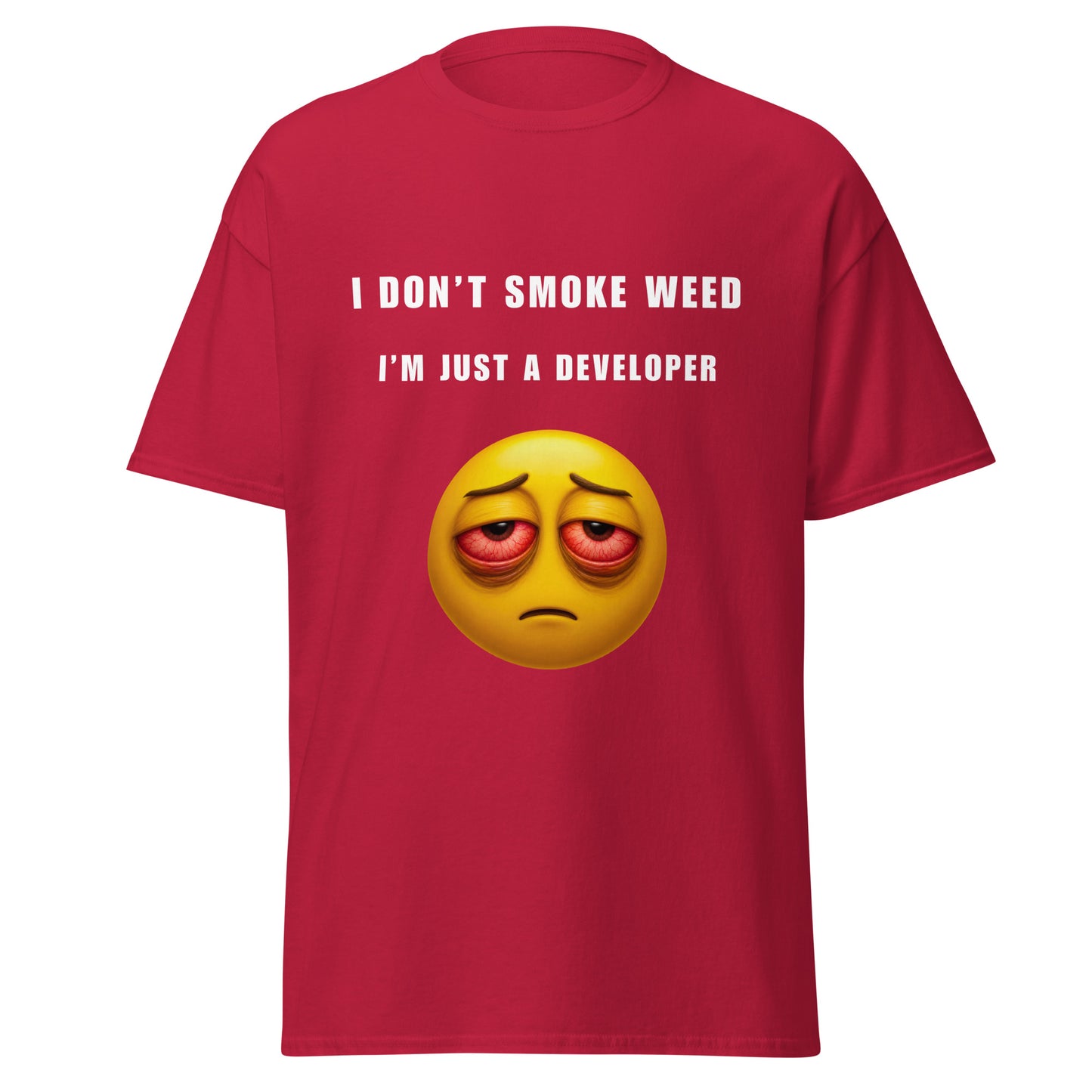Tee-shirt I don't smoke Light