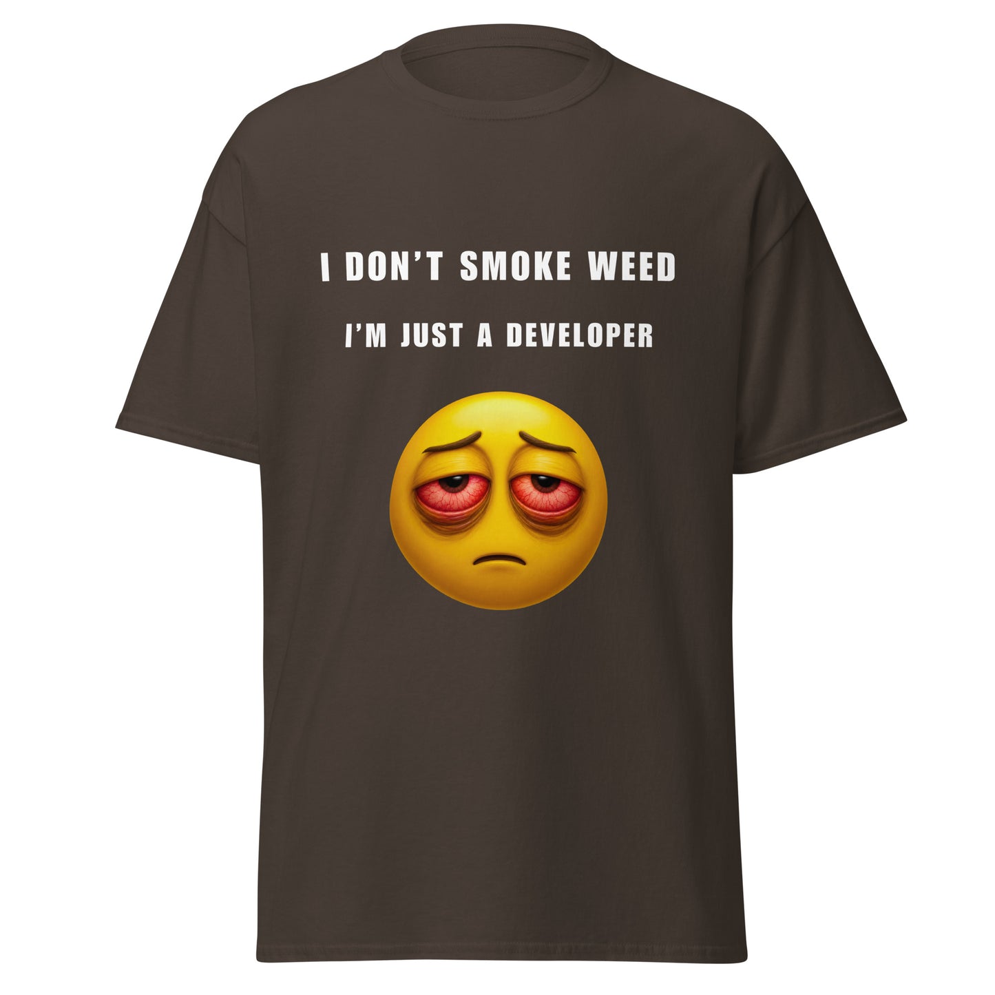 Tee-shirt I don't smoke Light