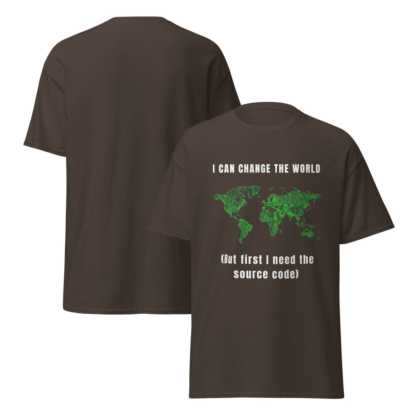 Tee-shirt Change the world
