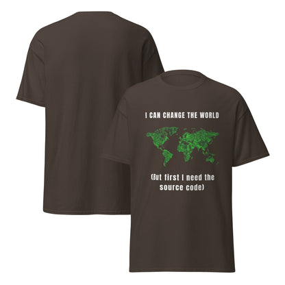 Tee-shirt Change the world