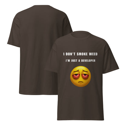 Tee-shirt I don't smoke Light