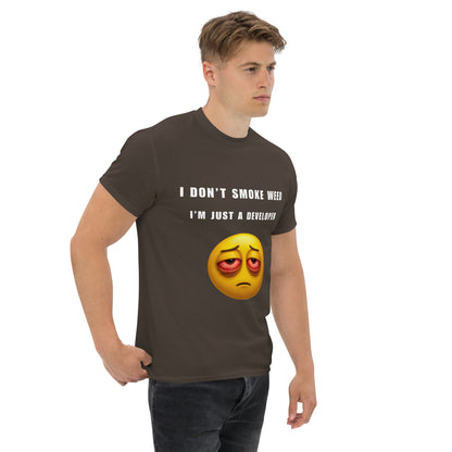 Tee-shirt I don't smoke Light
