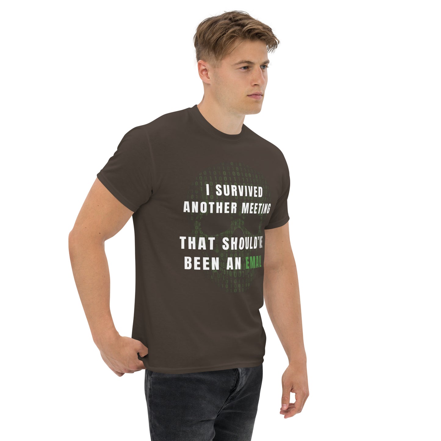 Tee-shirt Light I survived meeting