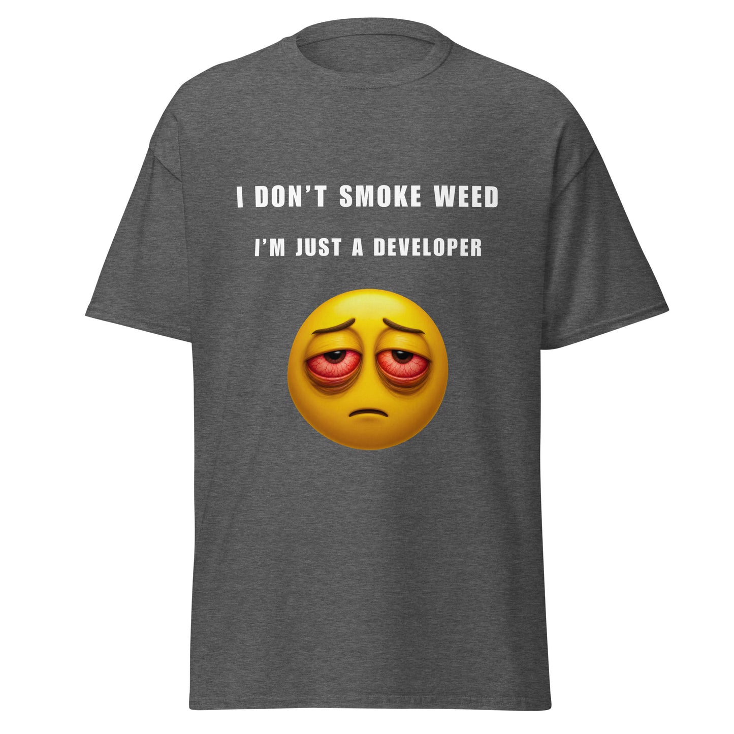 Tee-shirt I don't smoke Light