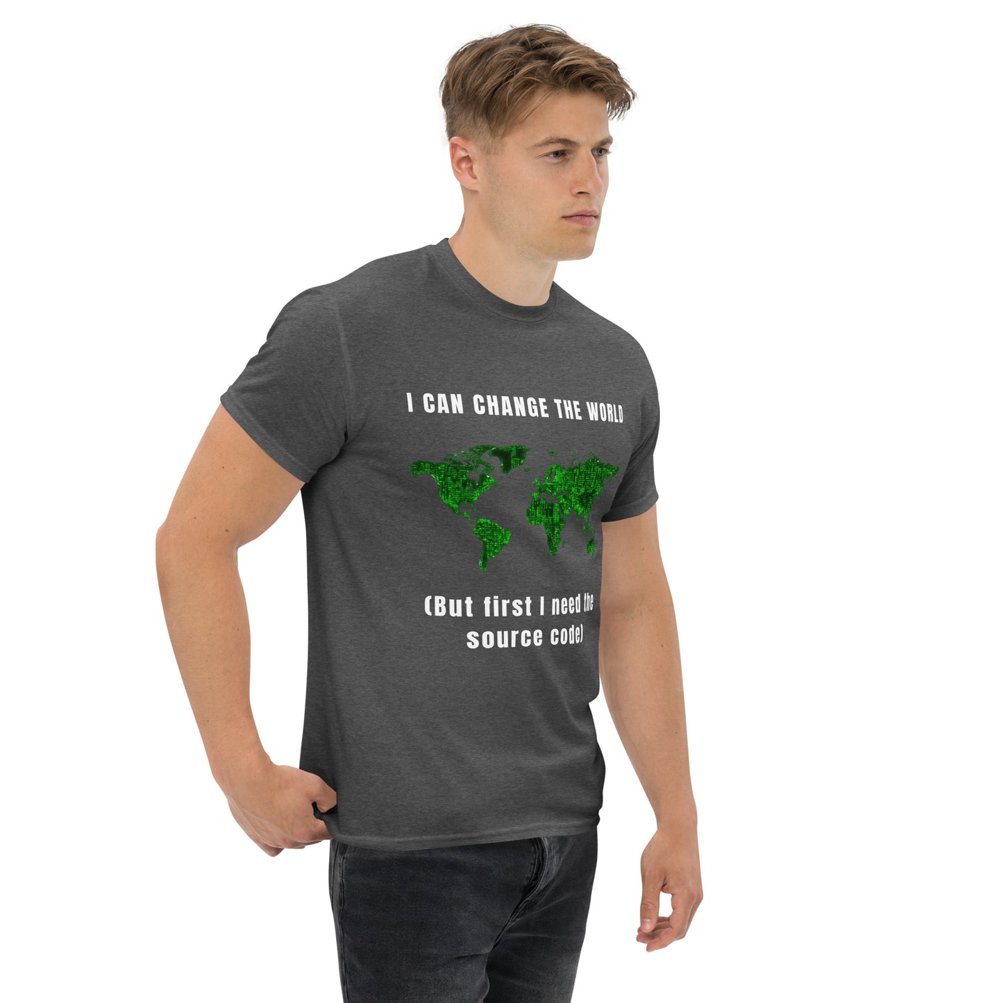 Tee-shirt Change the world