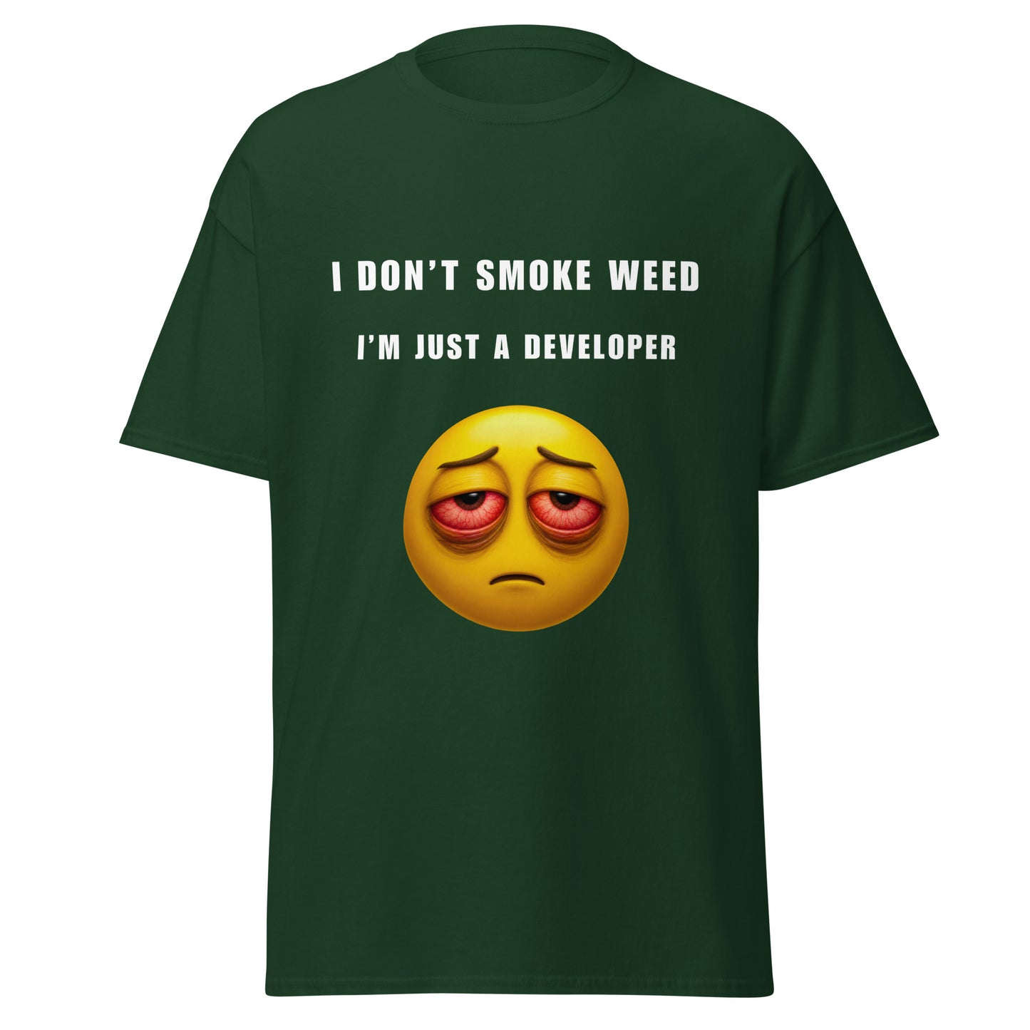 Tee-shirt I don't smoke Light