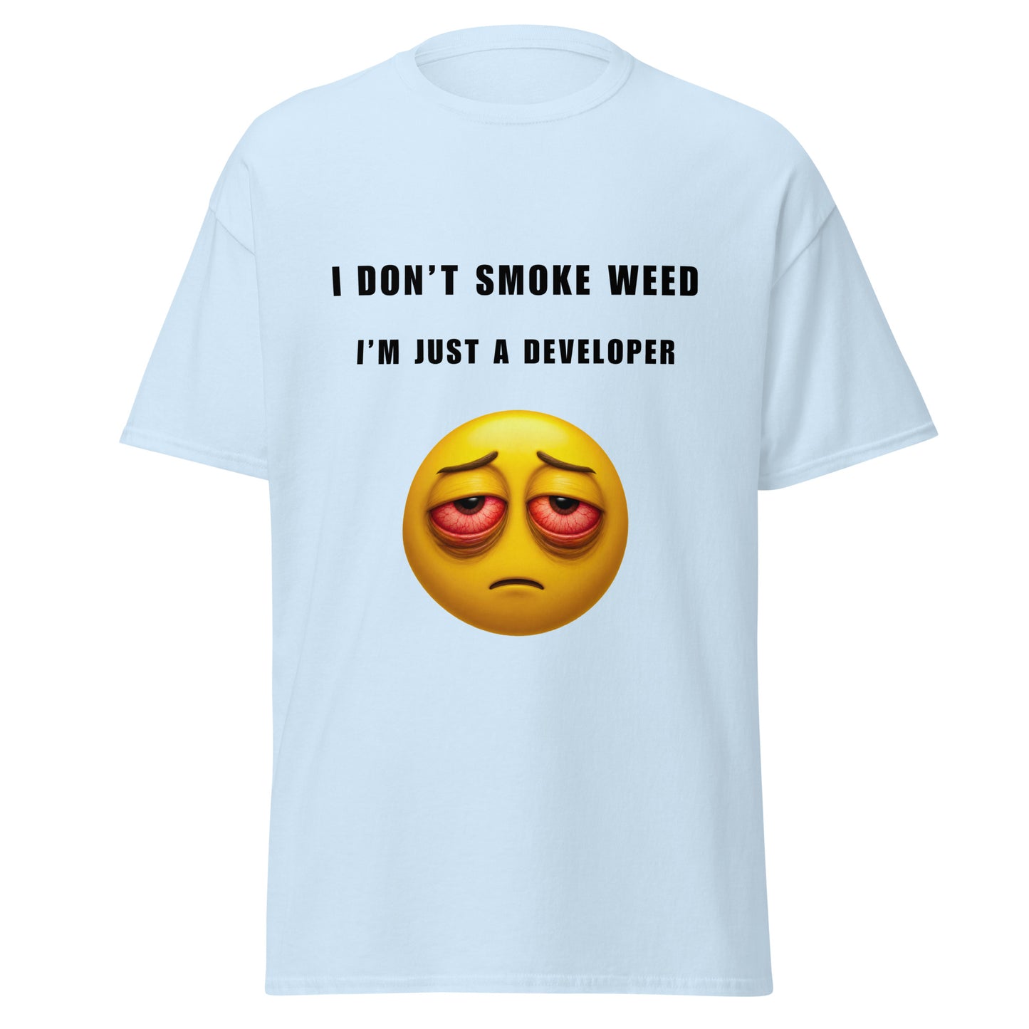 Tee-shirt I don't smoke Dark