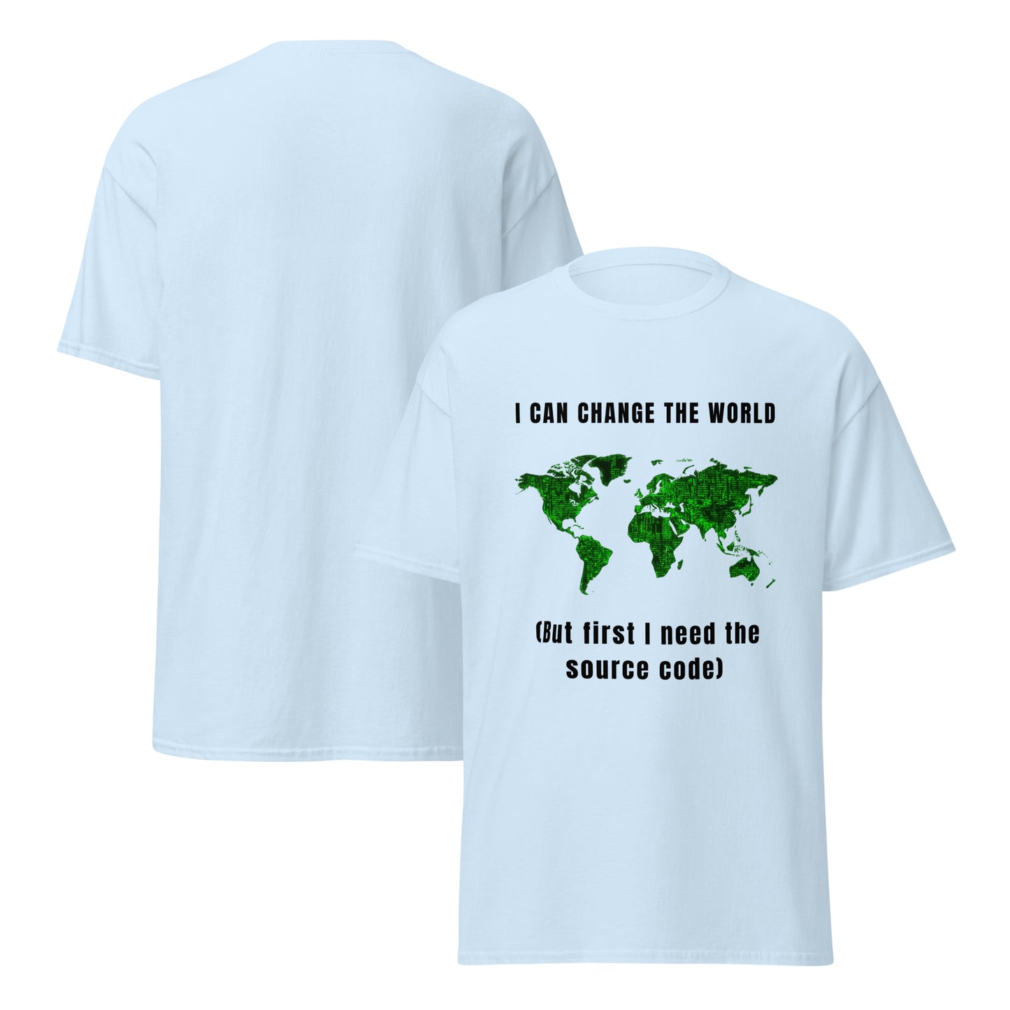 Tee-shirt Change the world