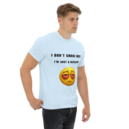 Tee-shirt I don't smoke Dark