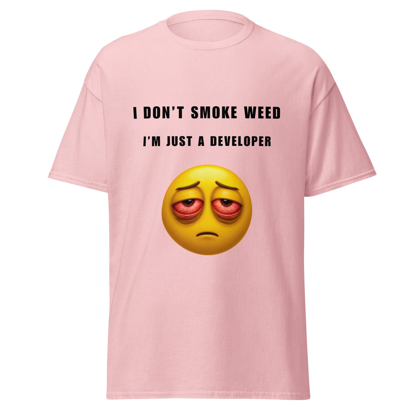 Tee-shirt I don't smoke Dark