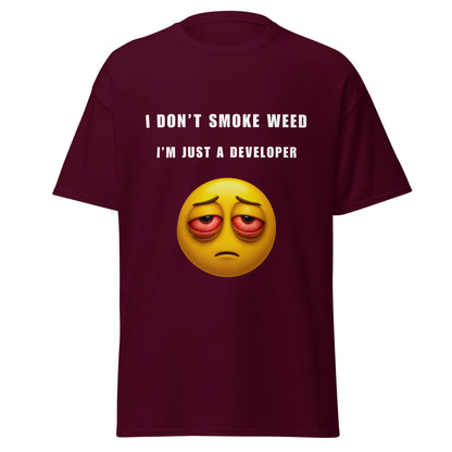 Tee-shirt I don't smoke Light