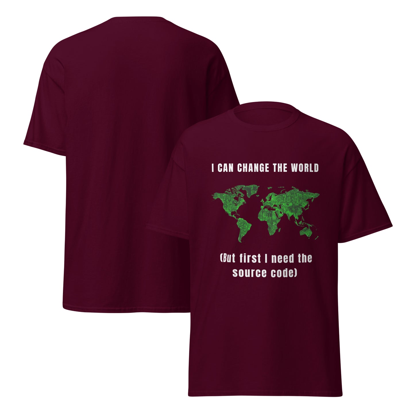 Tee-shirt Change the world