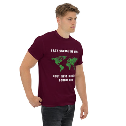 Tee-shirt Change the world