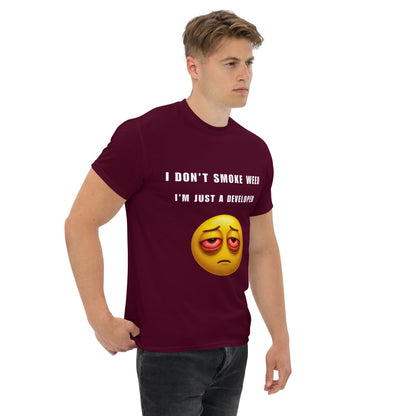 Tee-shirt I don't smoke Light