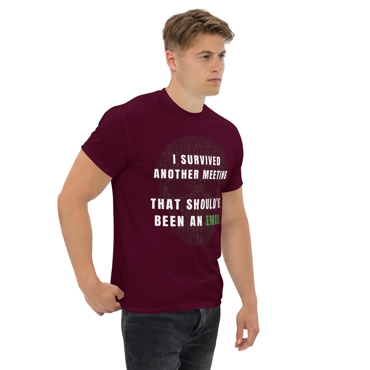 Tee-shirt Light I survived meeting