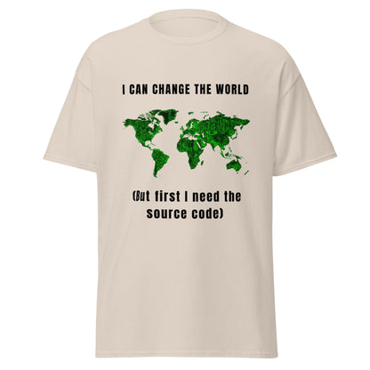 Tee-shirt Change the world