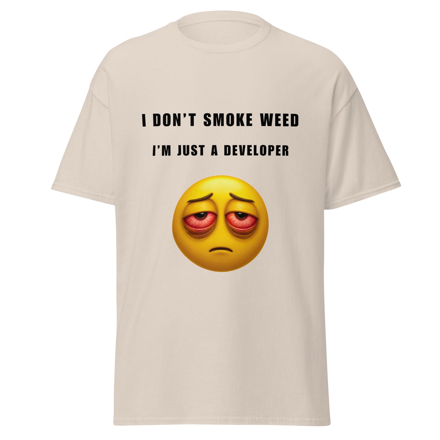 Tee-shirt I don't smoke Dark