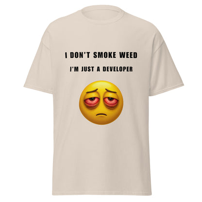 Tee-shirt I don't smoke Dark