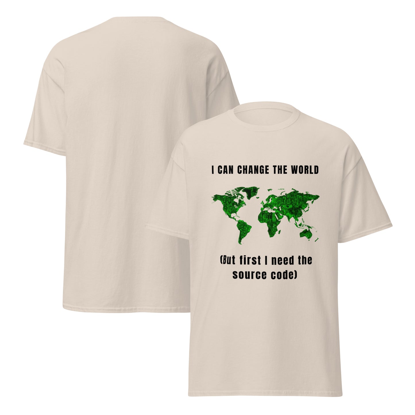 Tee-shirt Change the world