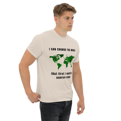 Tee-shirt Change the world