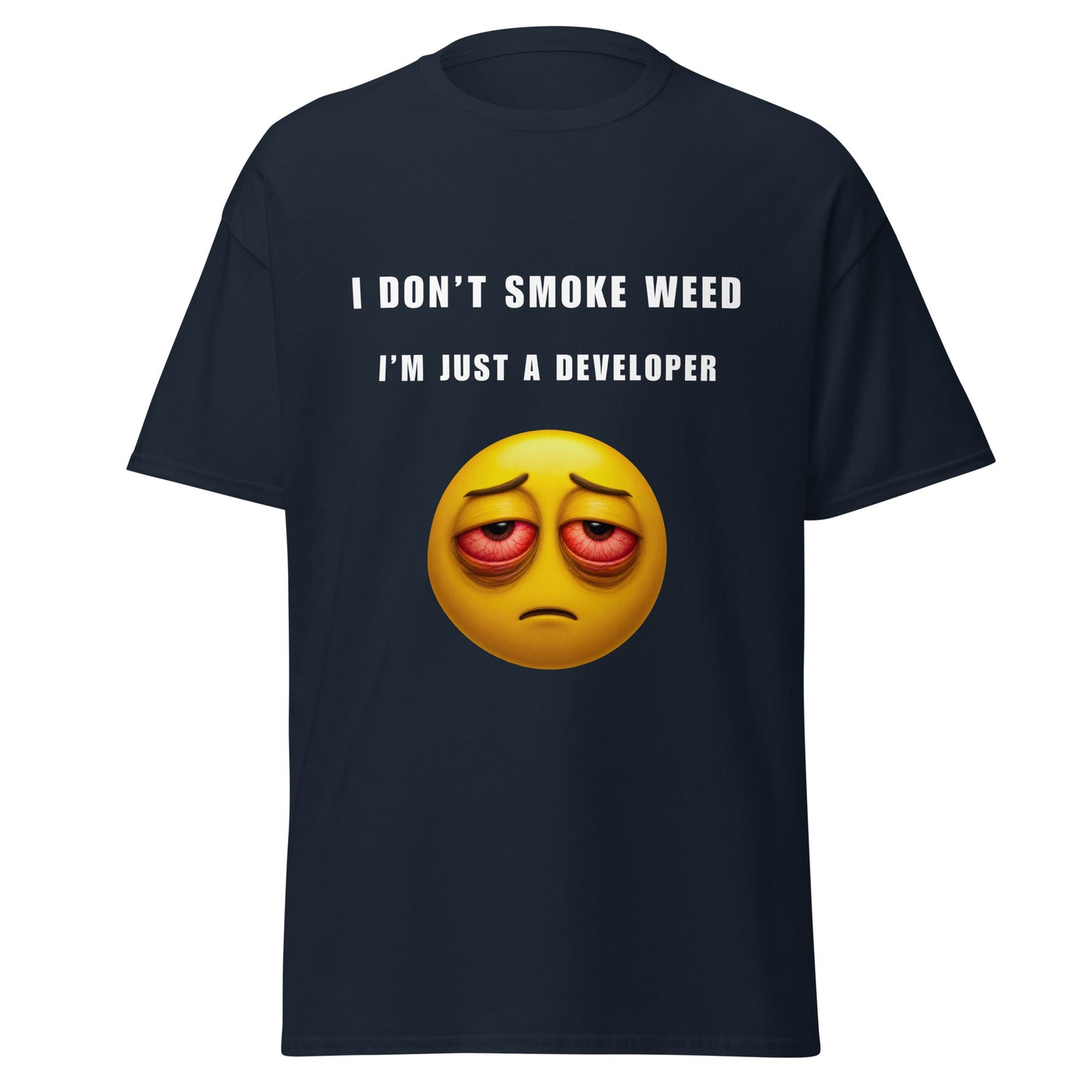 Tee-shirt I don't smoke Light