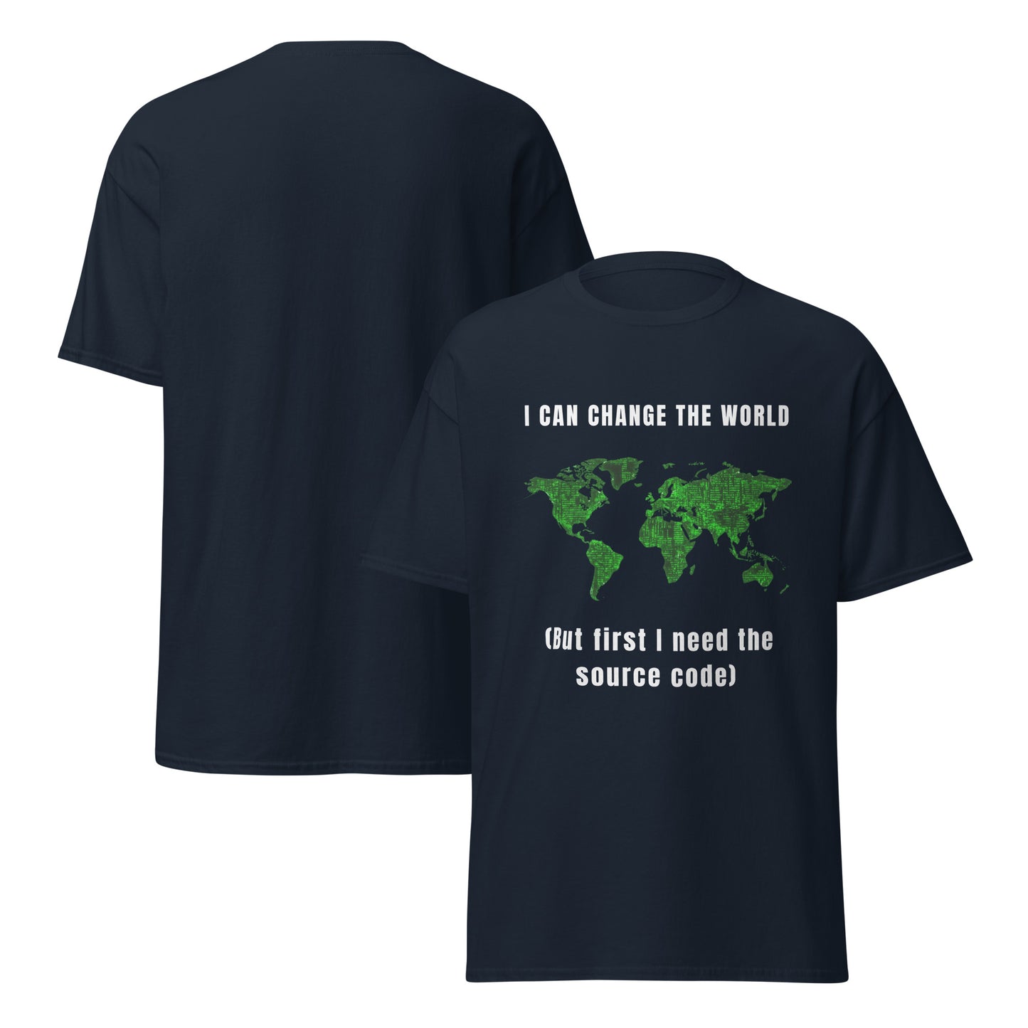 Tee-shirt Change the world