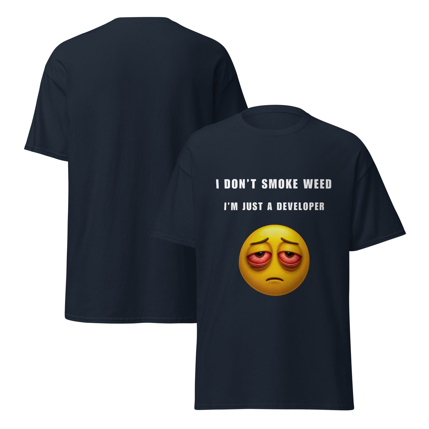 Tee-shirt I don't smoke Light