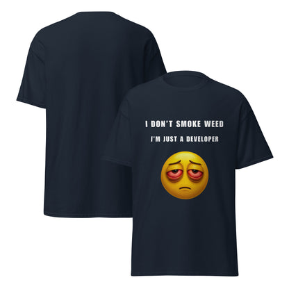 Tee-shirt I don't smoke Light