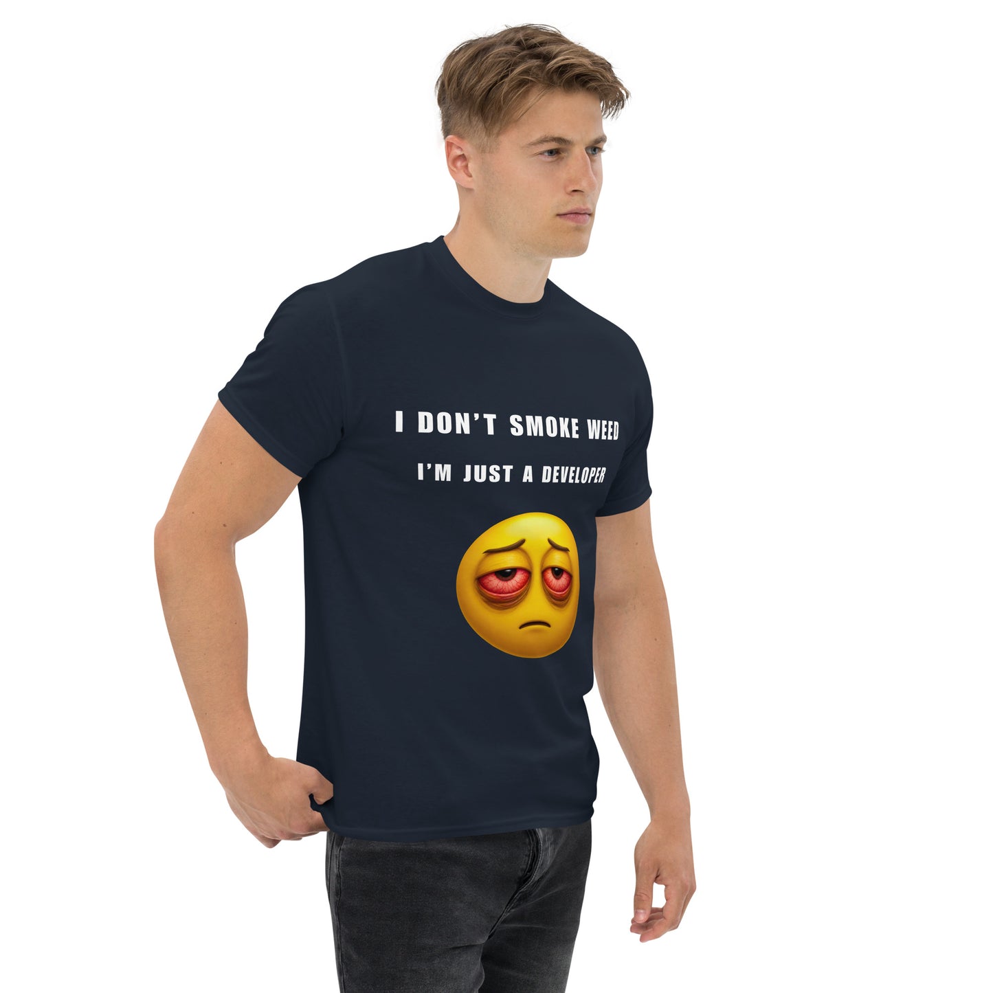 Tee-shirt I don't smoke Light