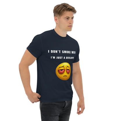Tee-shirt I don't smoke Light