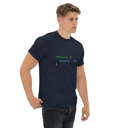 Tee-shirt Color Muscles flex