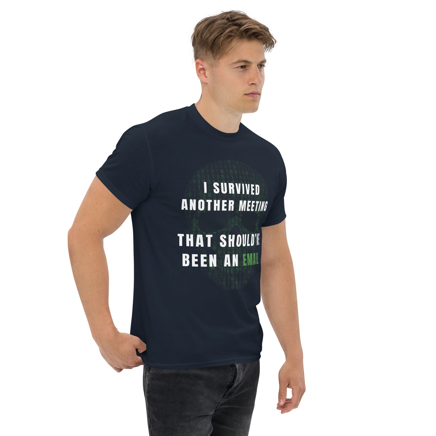 Tee-shirt Light I survived meeting