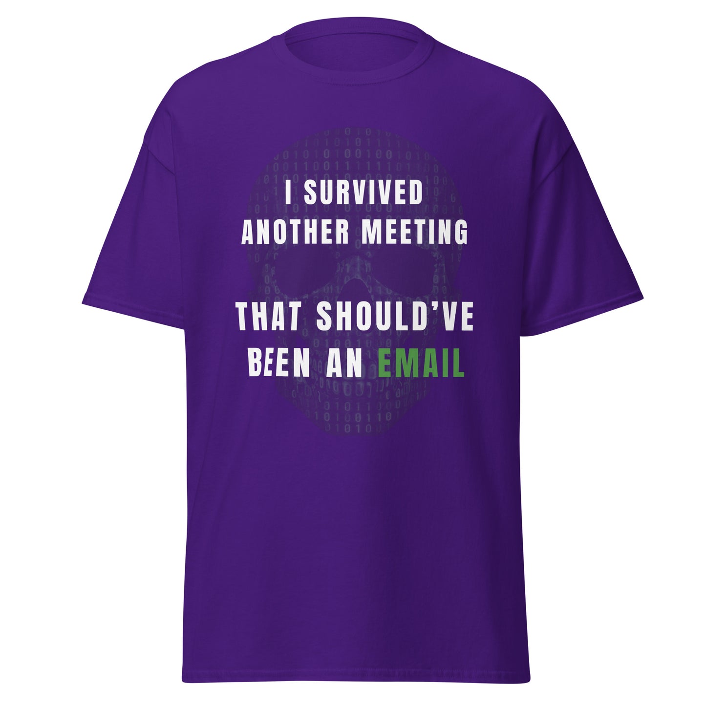 Tee-shirt Light I survived meeting