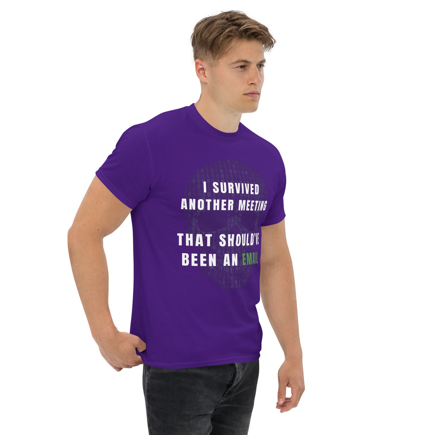 Tee-shirt Light I survived meeting