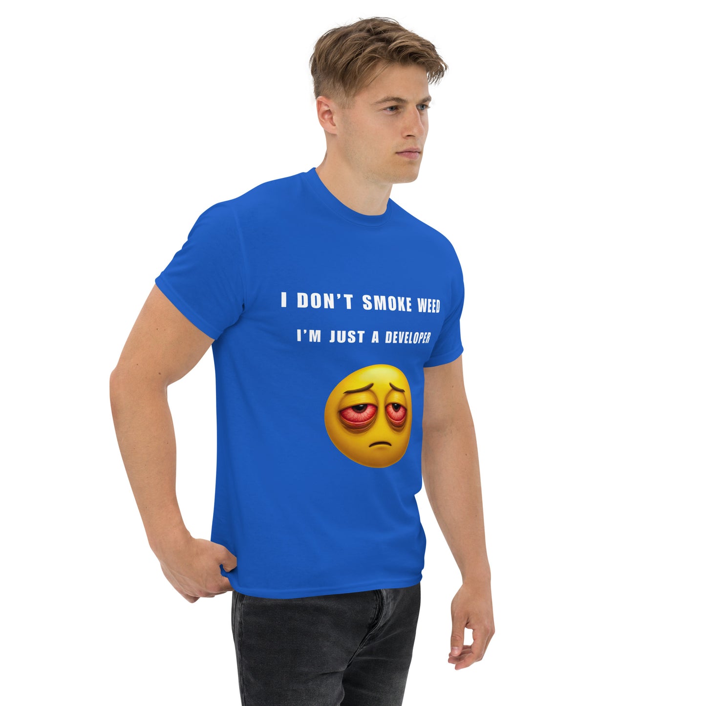 Tee-shirt I don't smoke Light