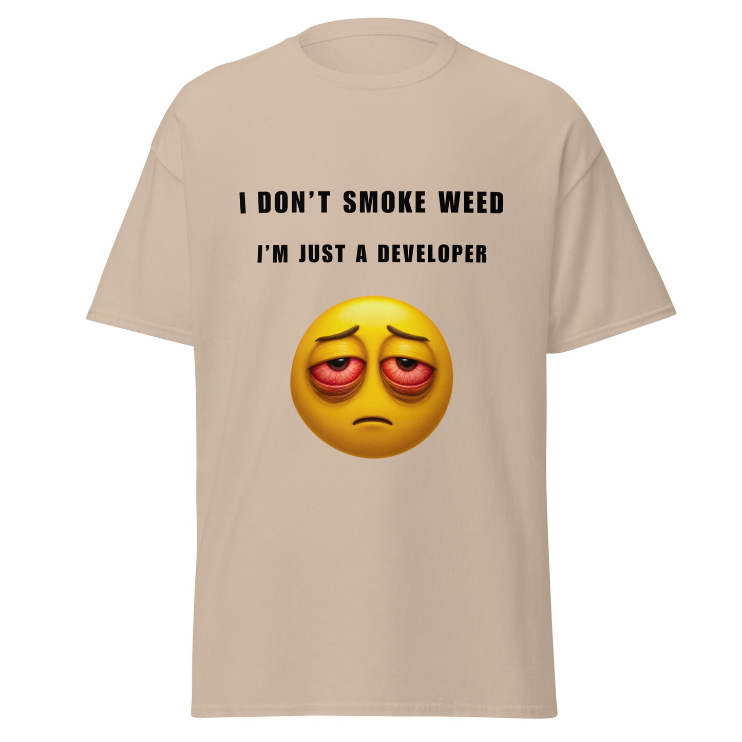 Tee-shirt I don't smoke Dark