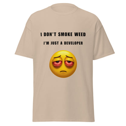 Tee-shirt I don't smoke Dark