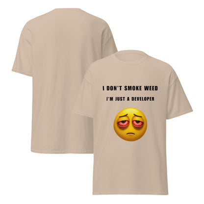 Tee-shirt I don't smoke Dark