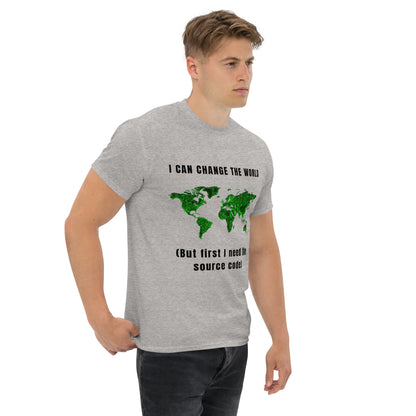 Tee-shirt Change the world